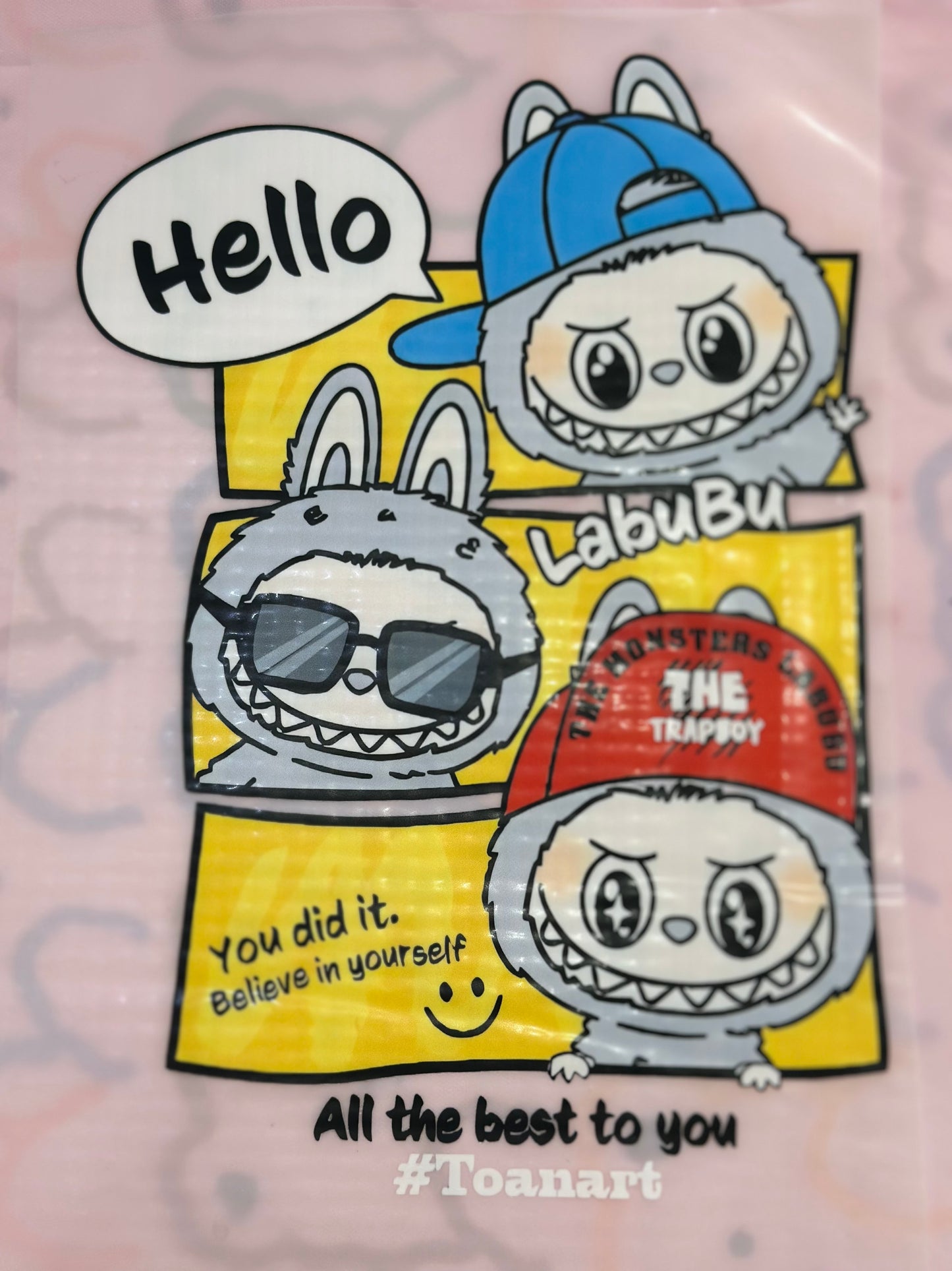 Stampa LABUBU vestito 3