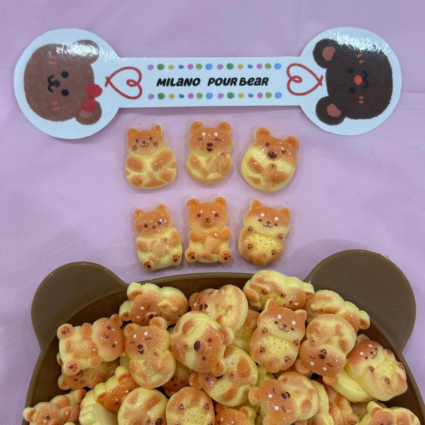 CHARMS Bears with food