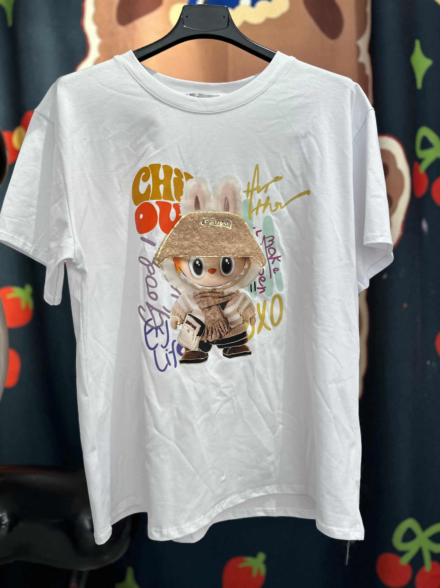 Vestito stampa Labubu 3