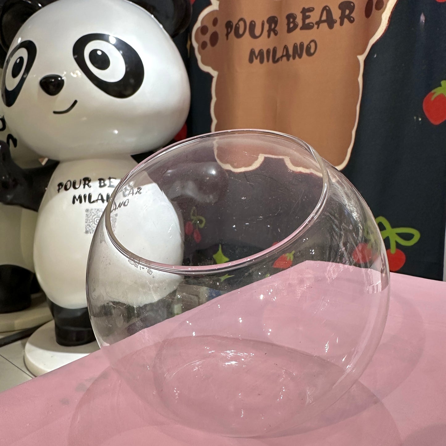 VASO Transparent round ball grande