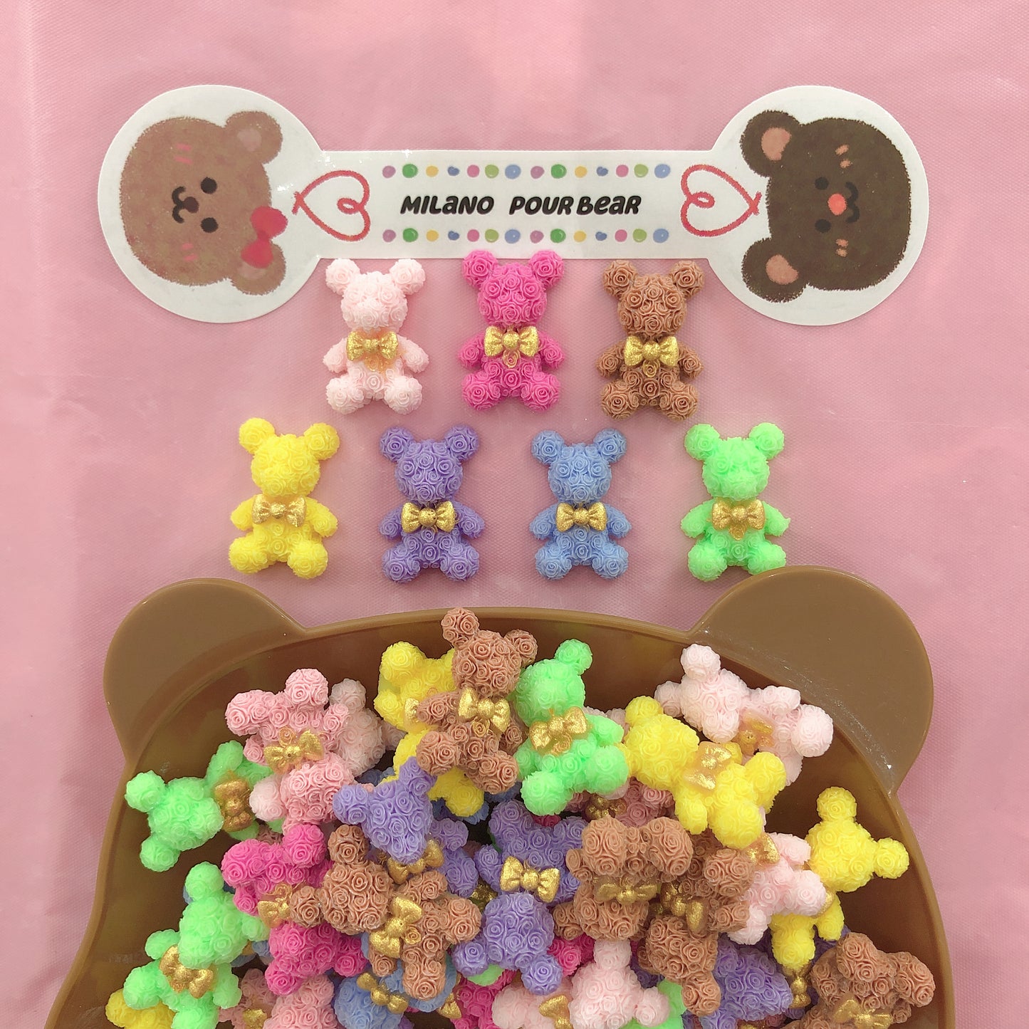 CHARMS floral bear