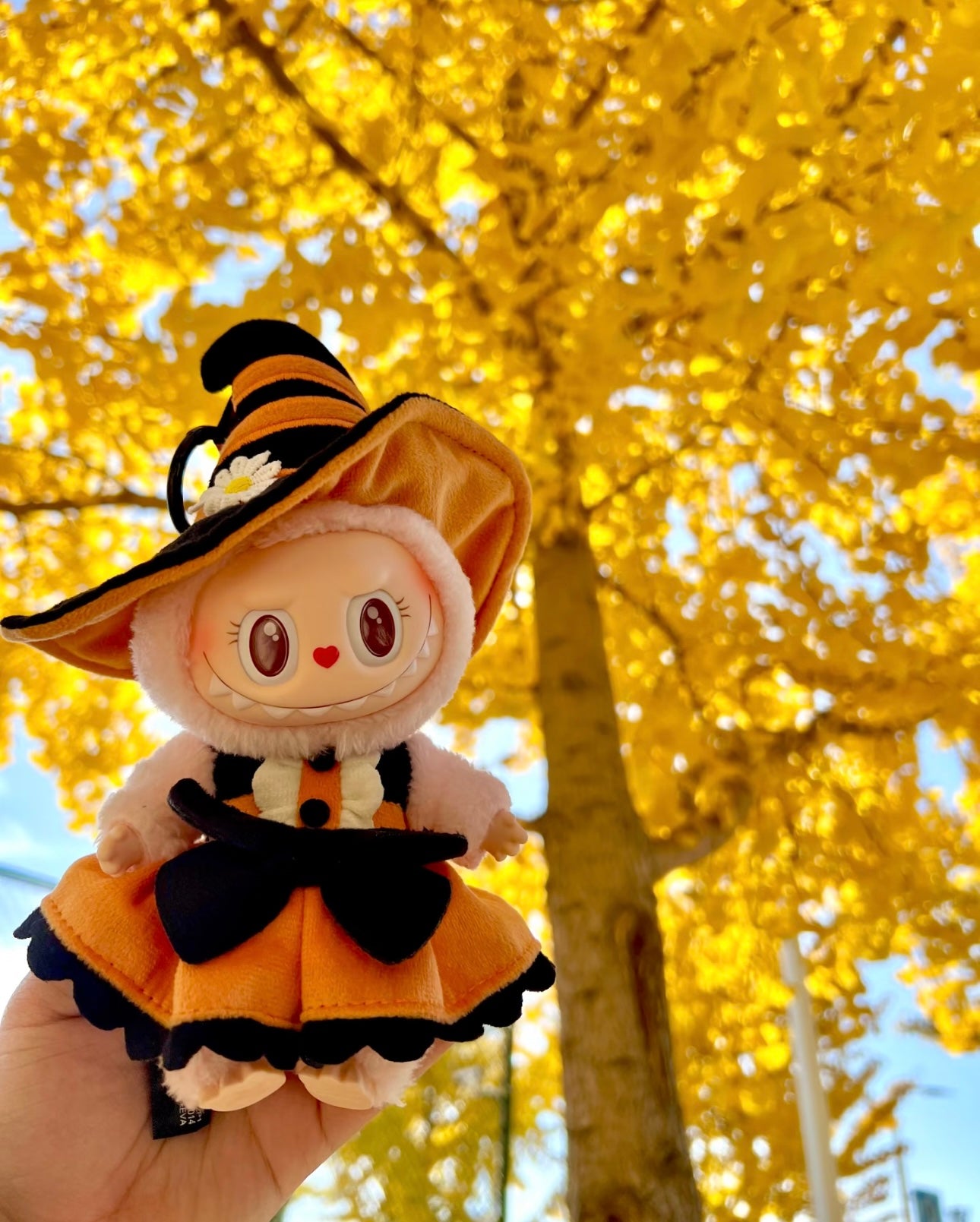 Vestito Labubu Halloween streghetta