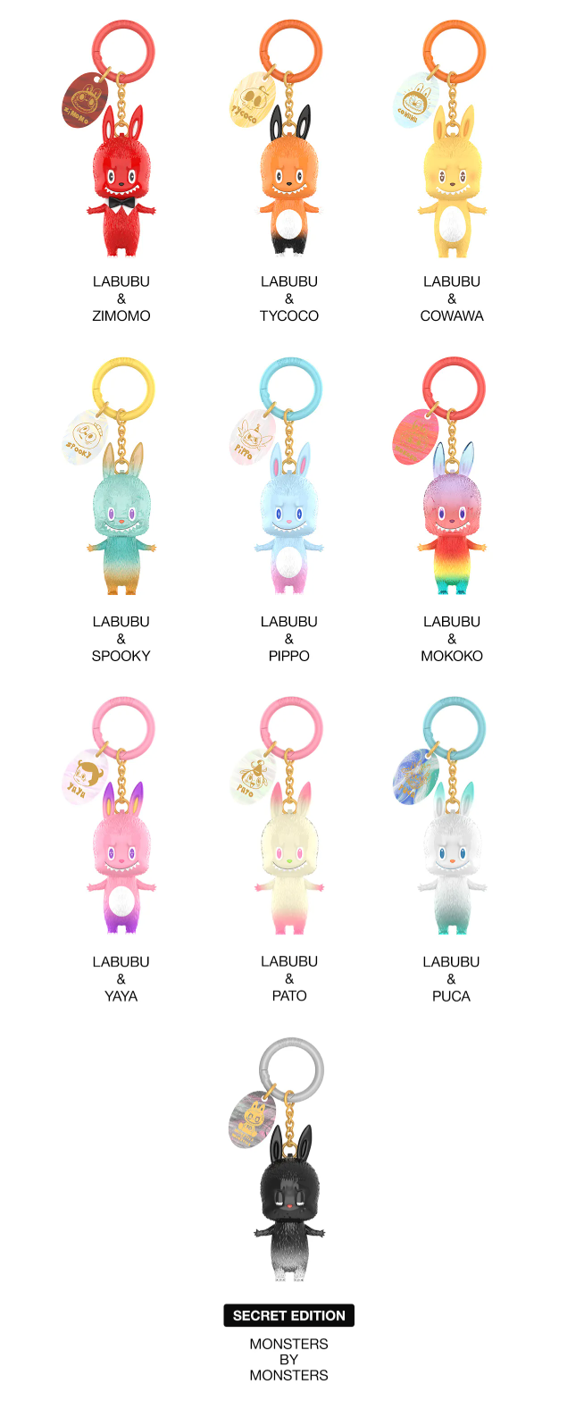 THE MONSTERS 10th Anniversary Series Figures