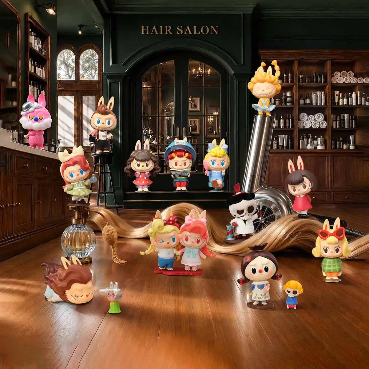 The Monsters-Hair Salon Figures Series