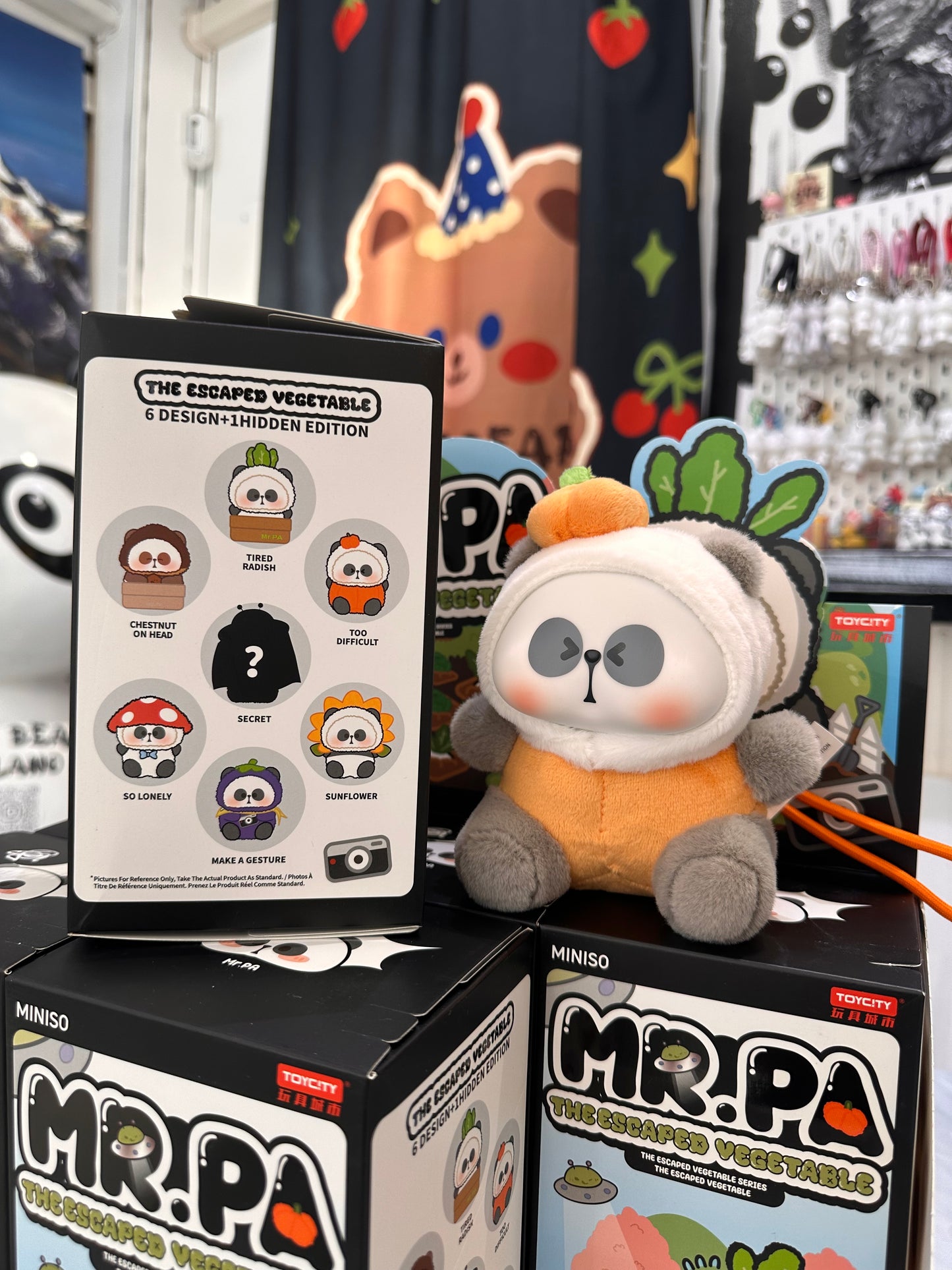 MR. PA the escaped vegetable series