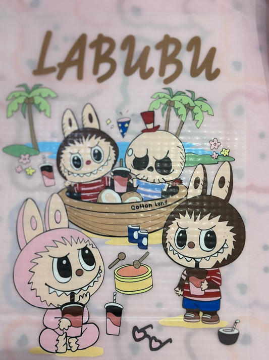 Stampa LABUBU vestito 7