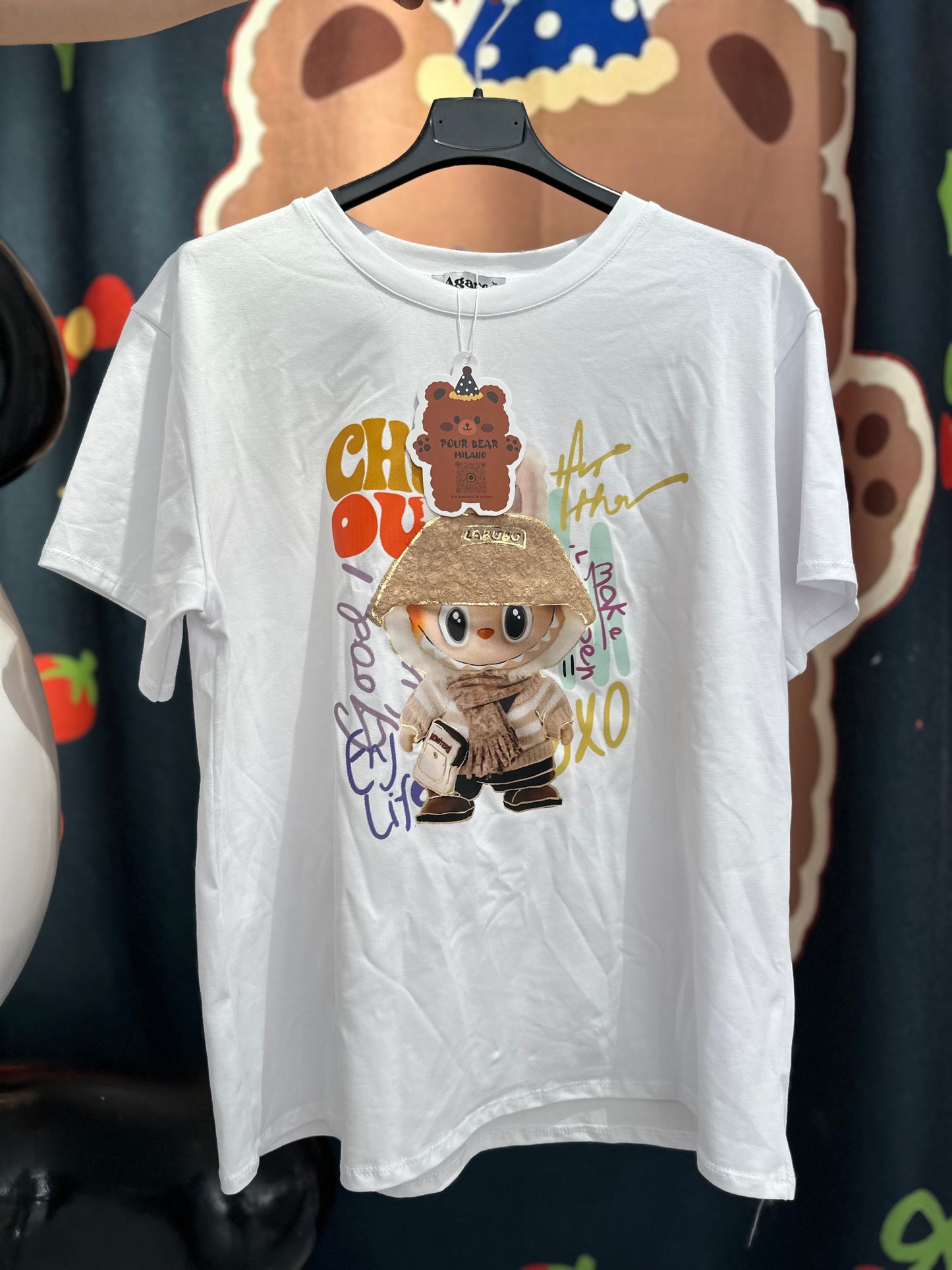 Vestito stampa Labubu 3