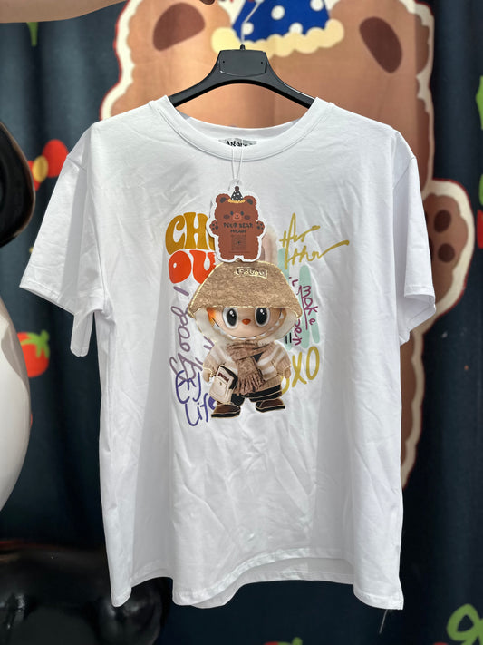 Vestito stampa Labubu 3
