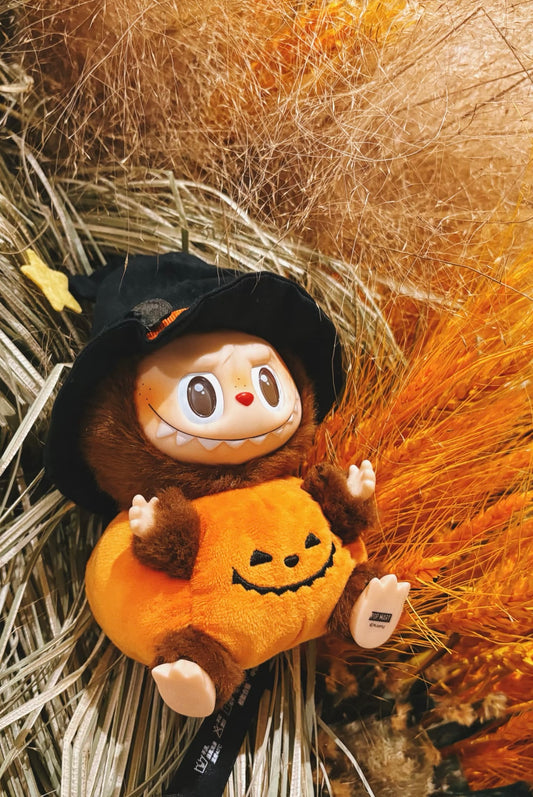 Vestito Labubu Halloween zucca