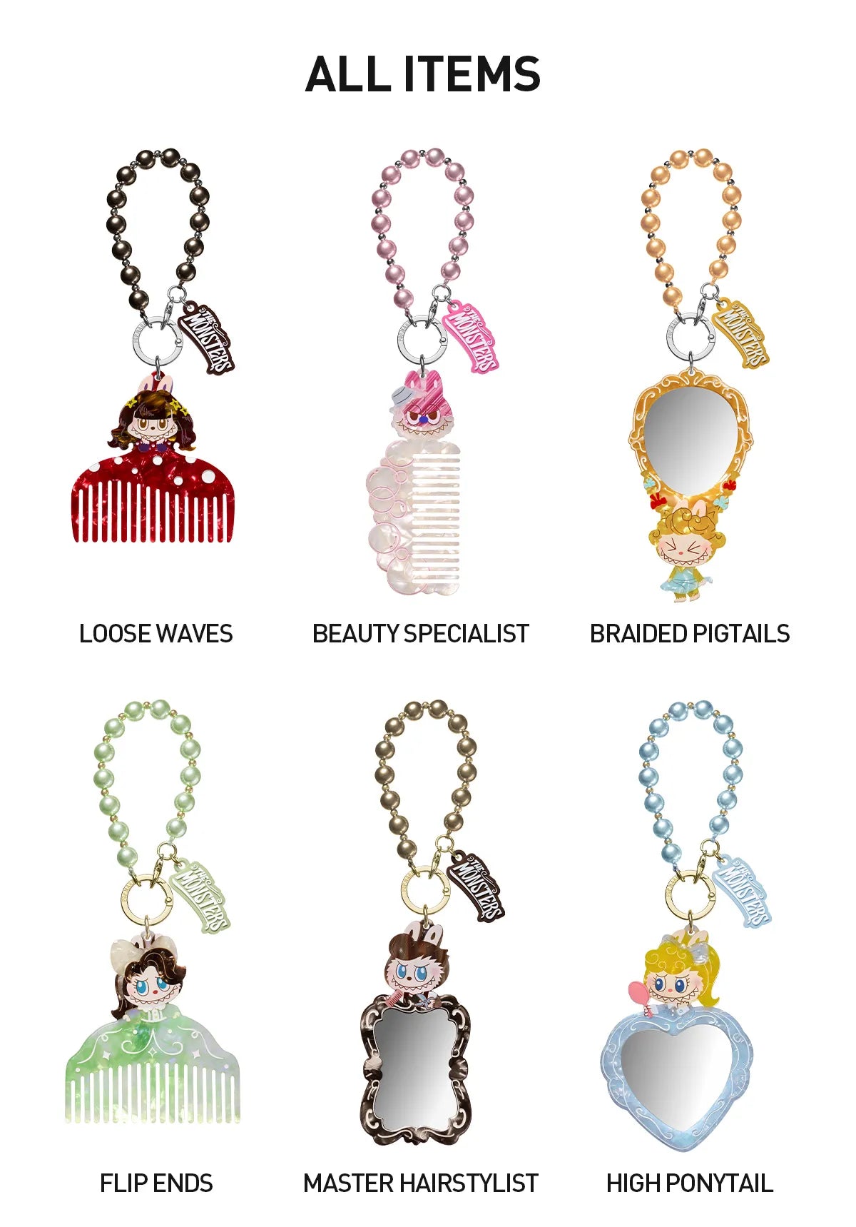THE MONSTERS-Hair Salon Pendant Series