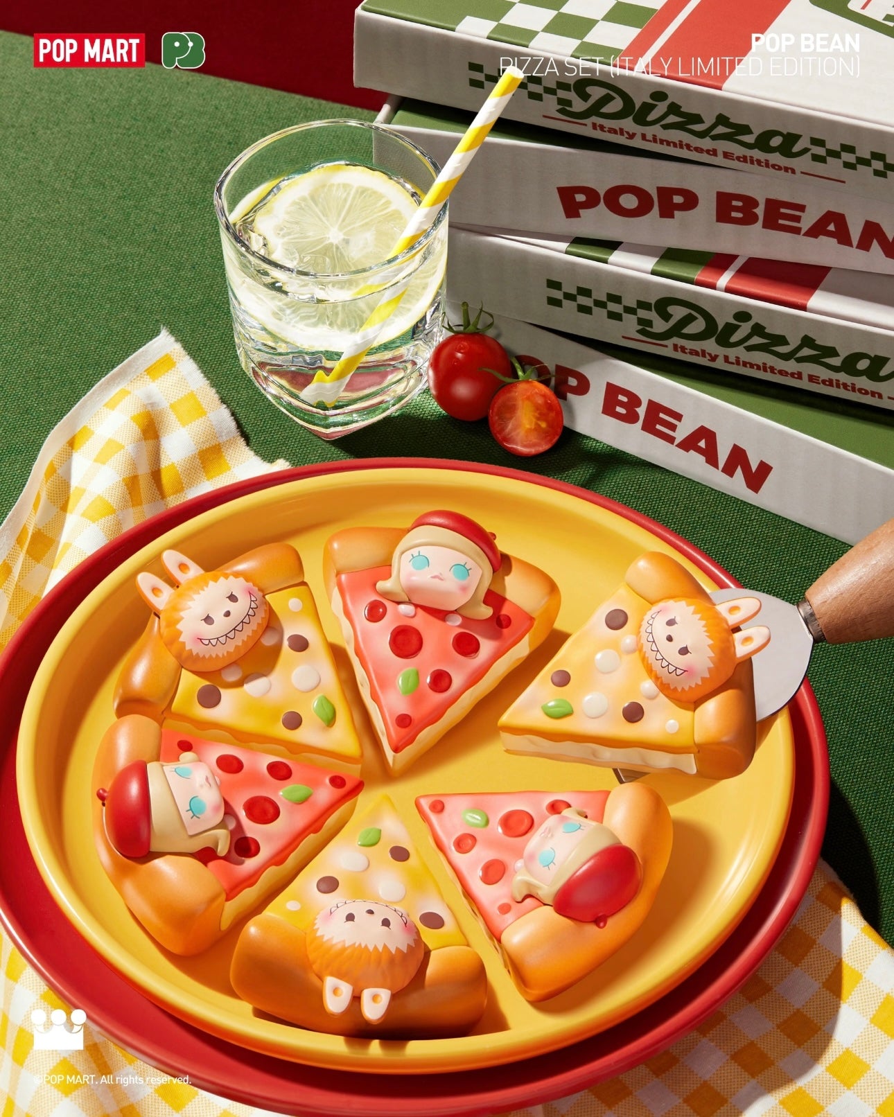 LABUBU-Pop Bean Pizza