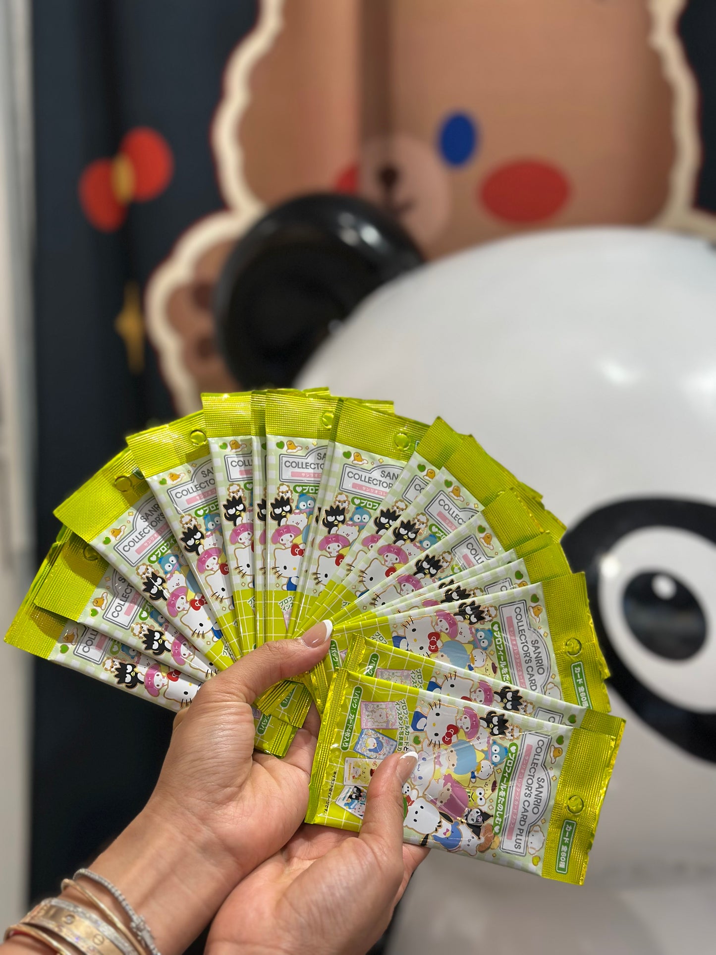 Sanrio collector's card plus