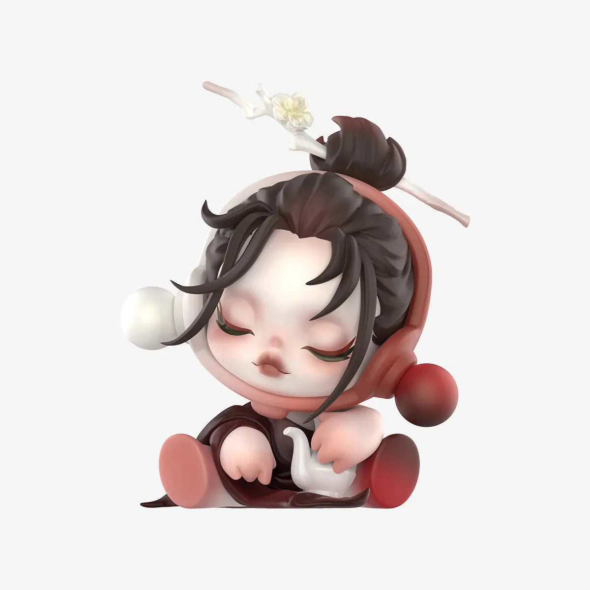 SKULLPANDA-The Ink Plum Bloossom Series