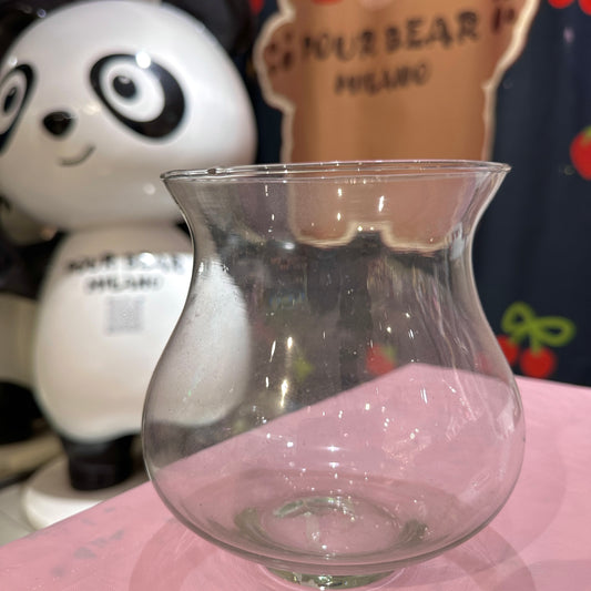 VASO Transparent Flower bud shape