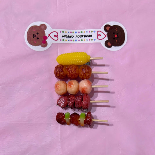Hair Clips Food series