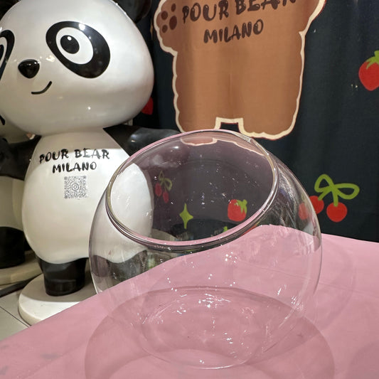 VASO Transparent round ball medio