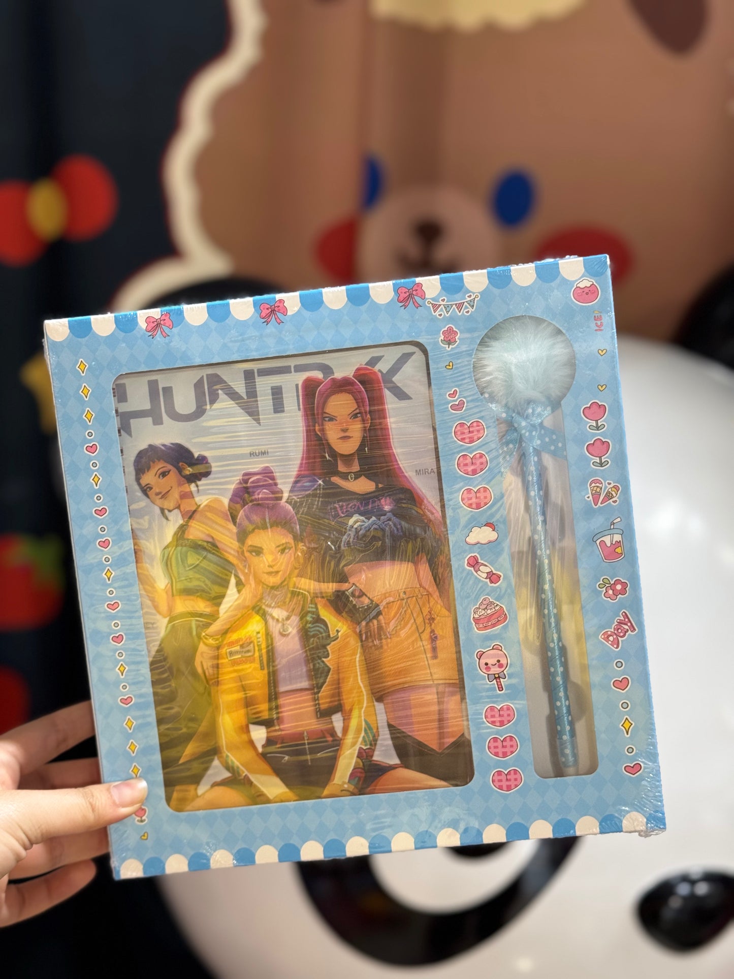 K-pop Demon Hunters-Penna+Quaderno