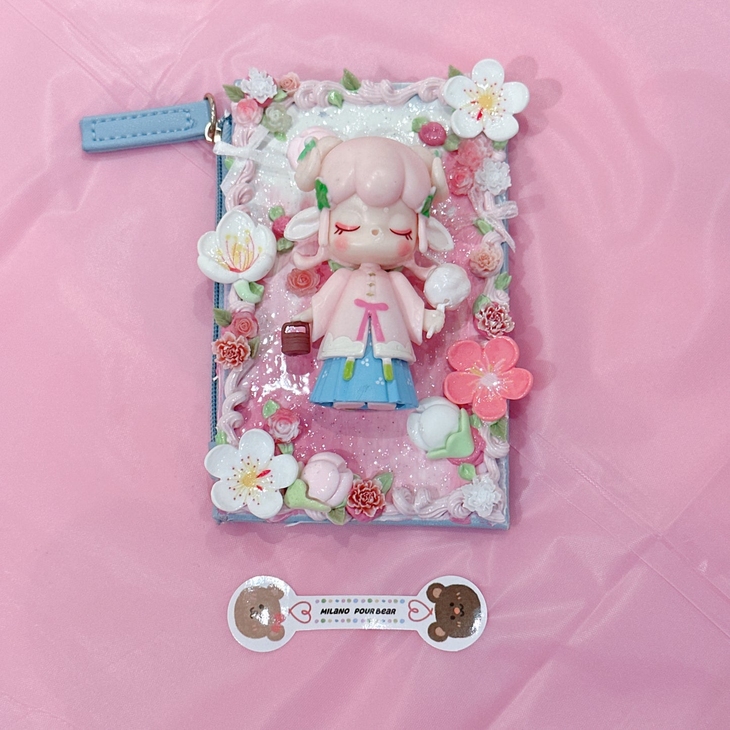 Portafoglio Personalizzabile con Cream Glue