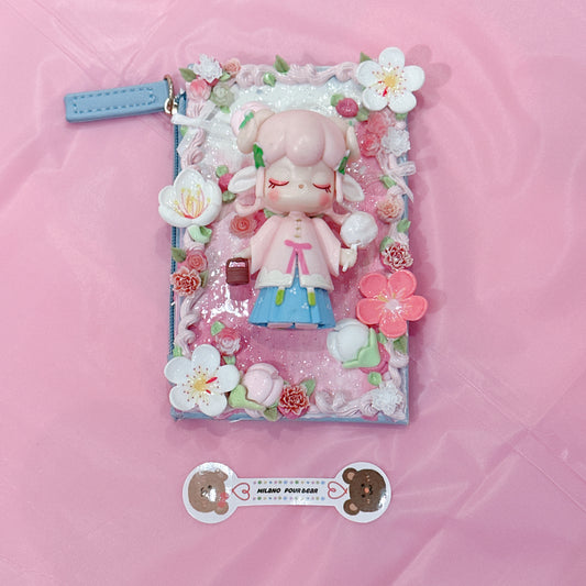 Portafoglio Personalizzabile con Cream Glue