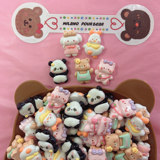 CHARMS Panda e Cat