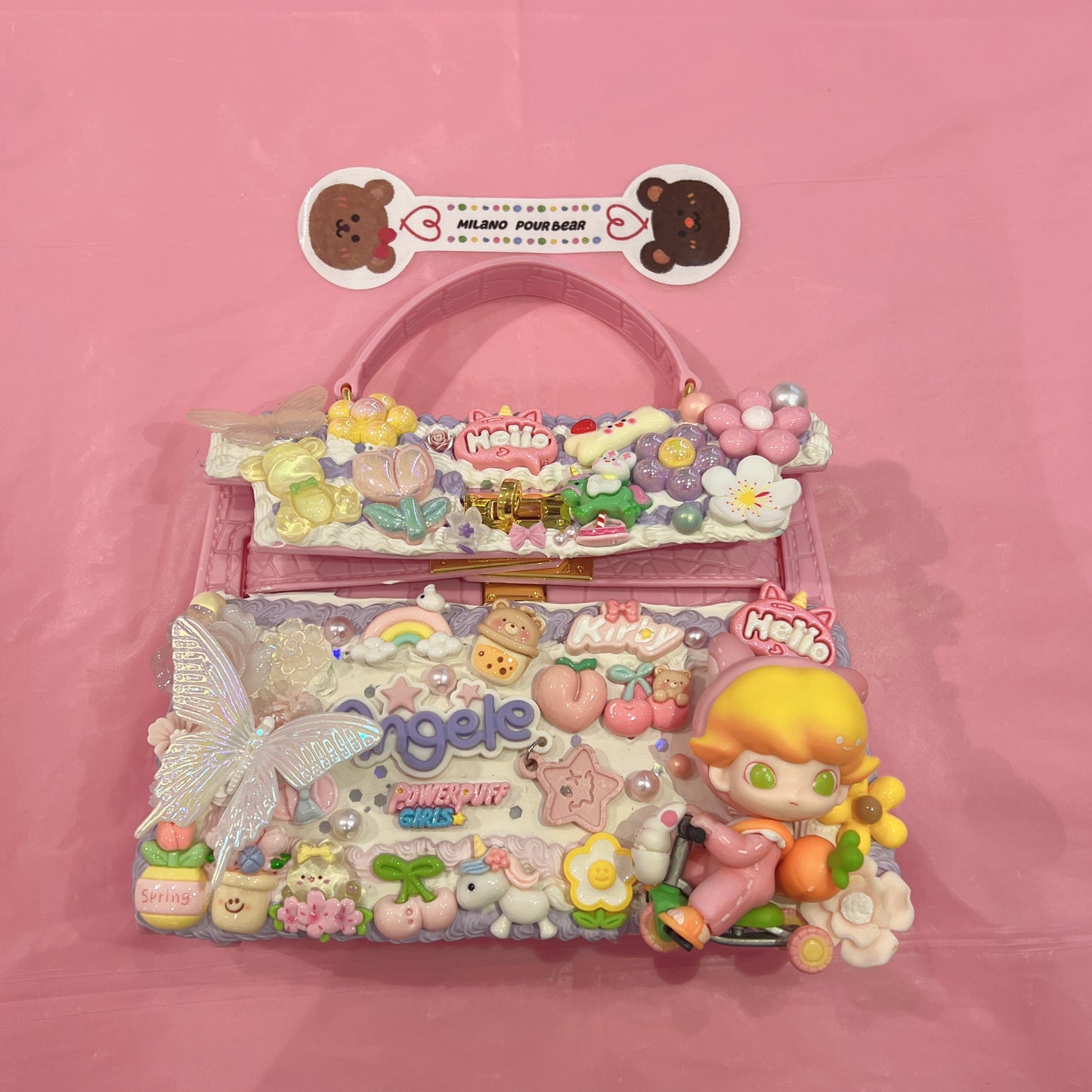 Borsa a mano Personalizzabile con Cream Glue