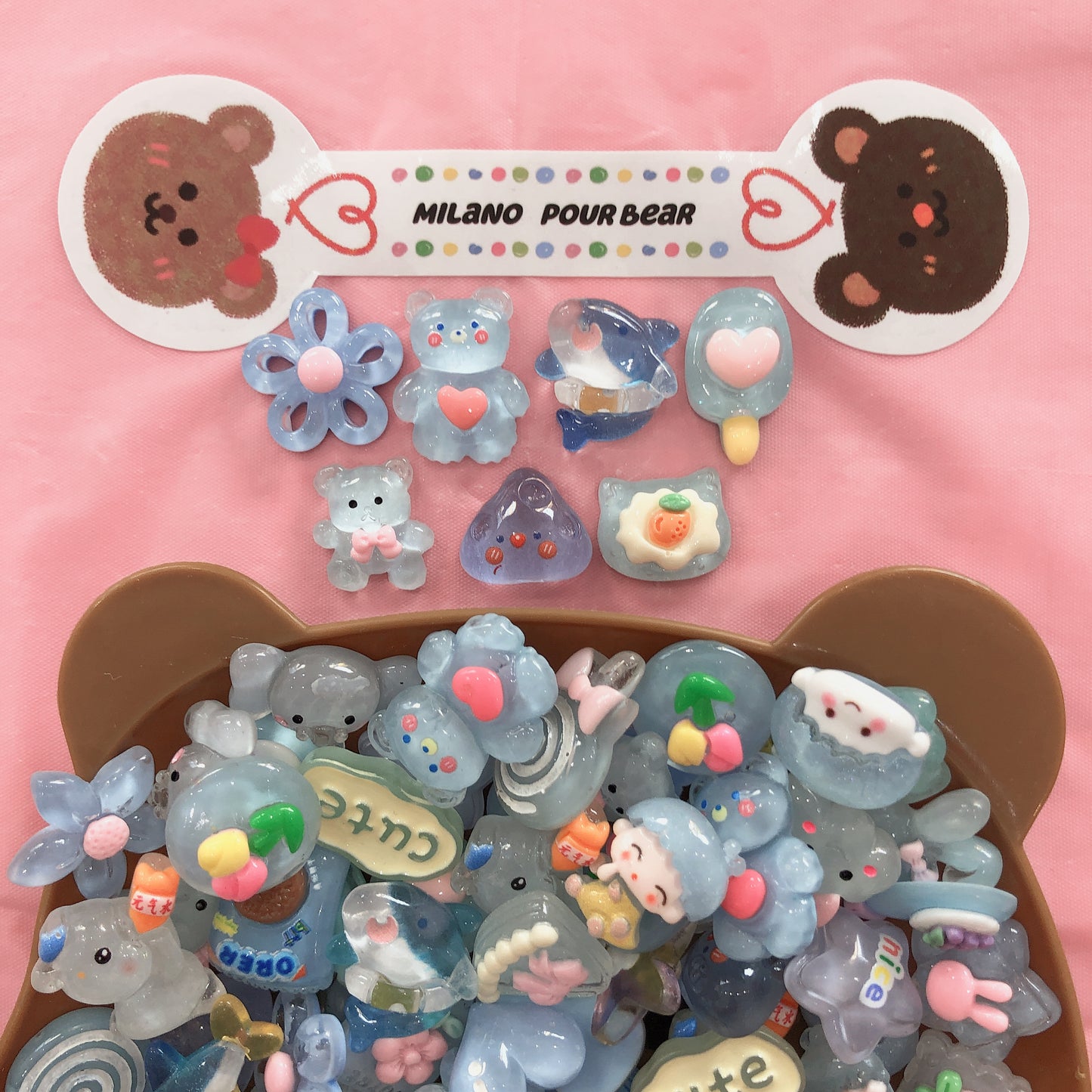 CHARMS clear blue