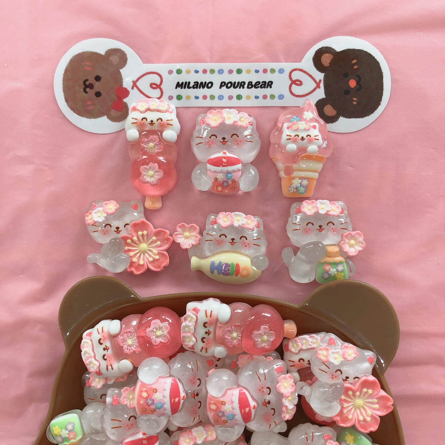 CHARMS sakura cat