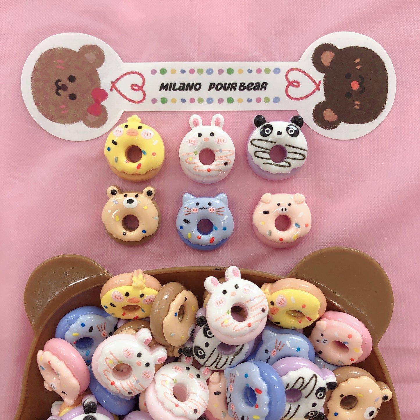 CHARMS animal donuts