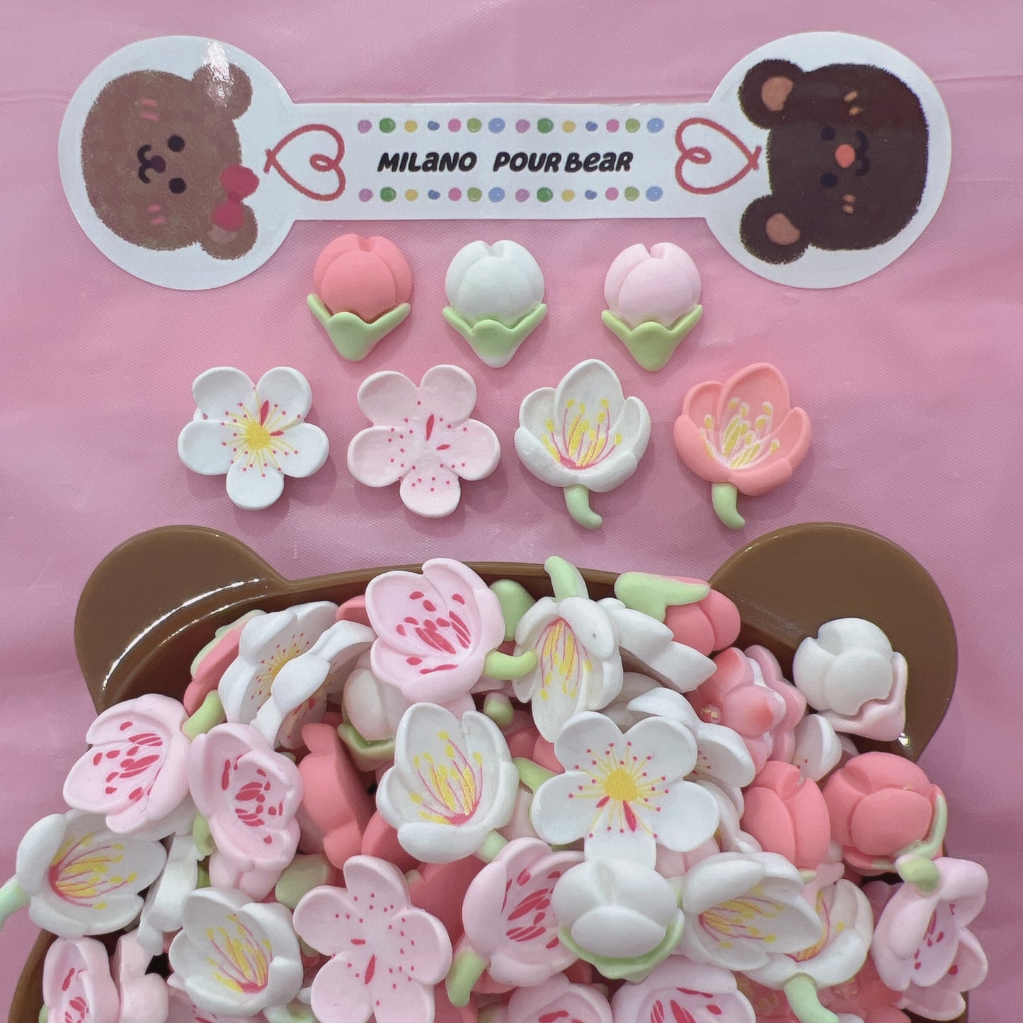 CHARMS cherry flower