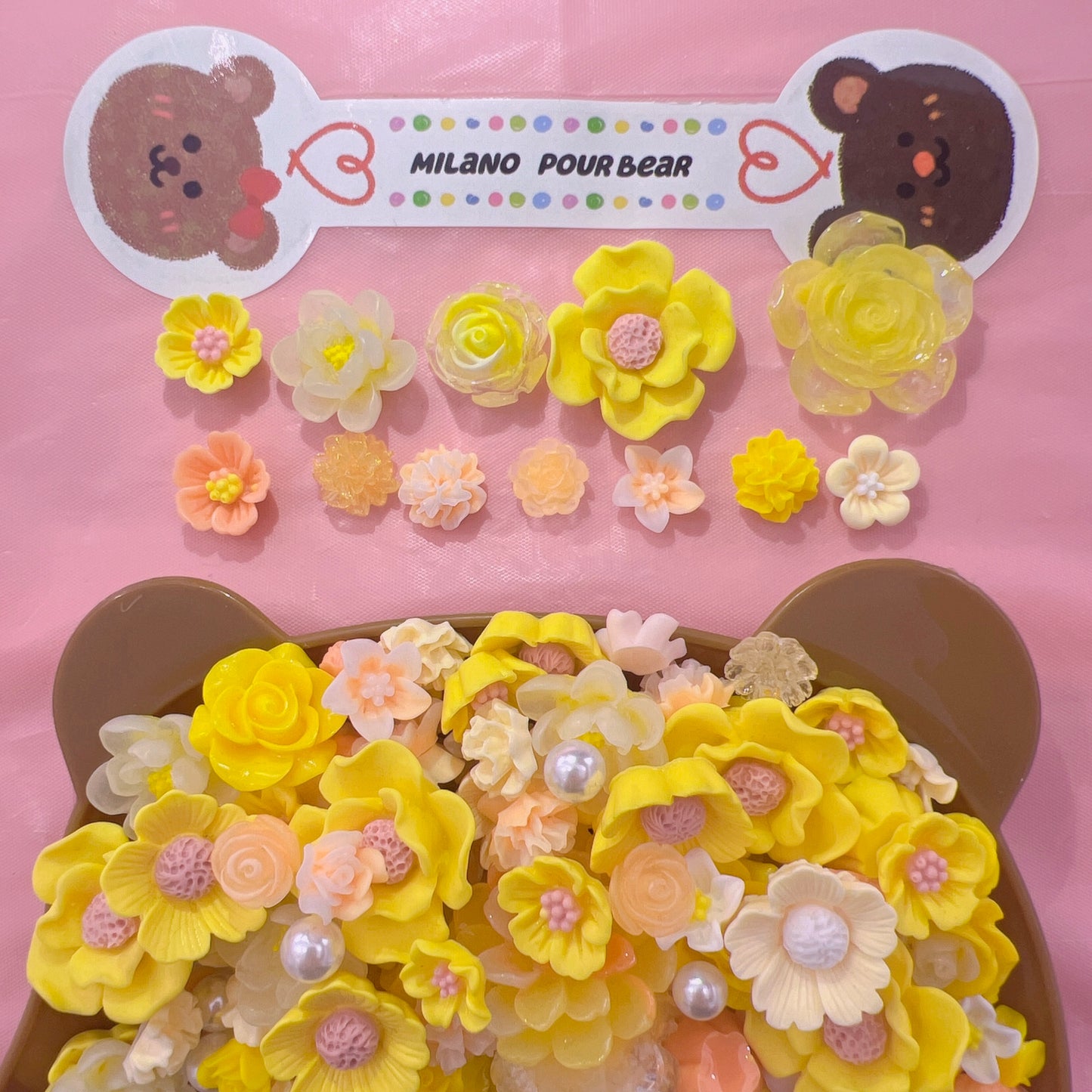 CHARMS fiori gialli